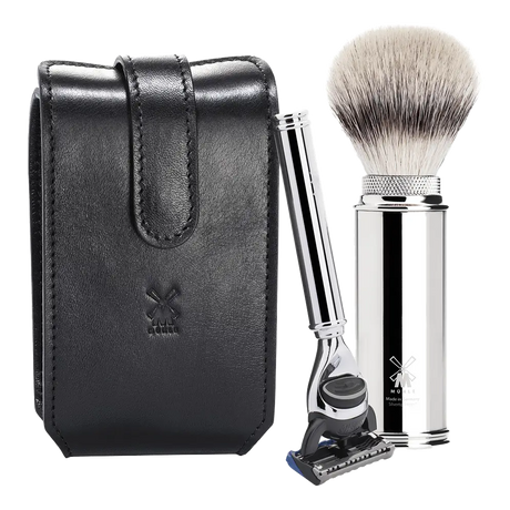 Mühle reisesett med fusionhøvel Sort