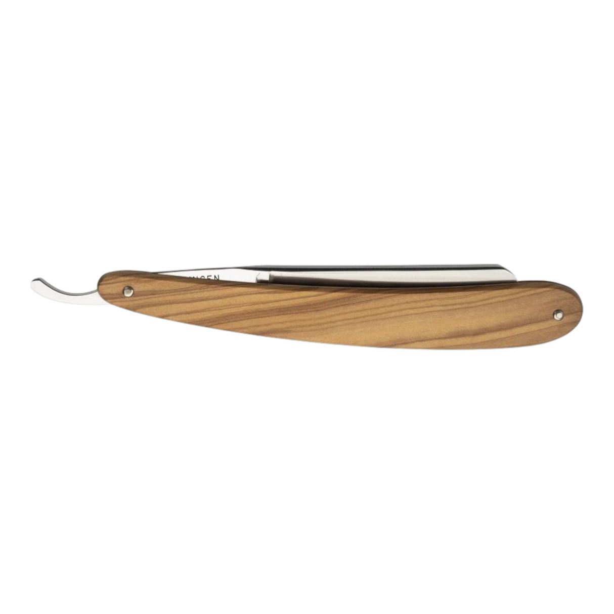 Nippes barberkniv 5/8" - Oliventre