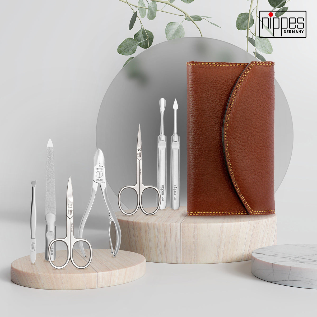 Nippes manikyrsett Classic - 7 deler