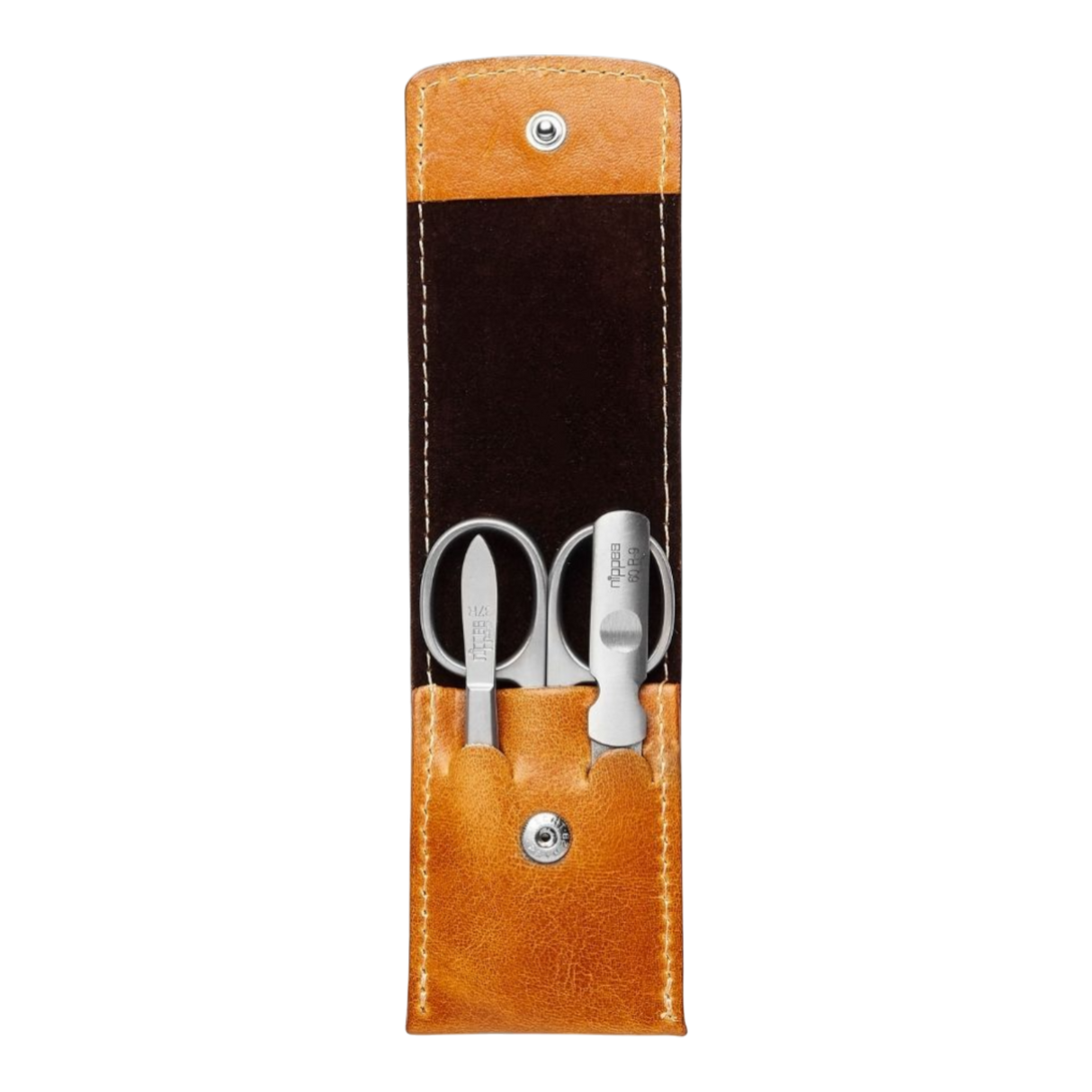 Nippes manikyrsett Cognac - 3 deler