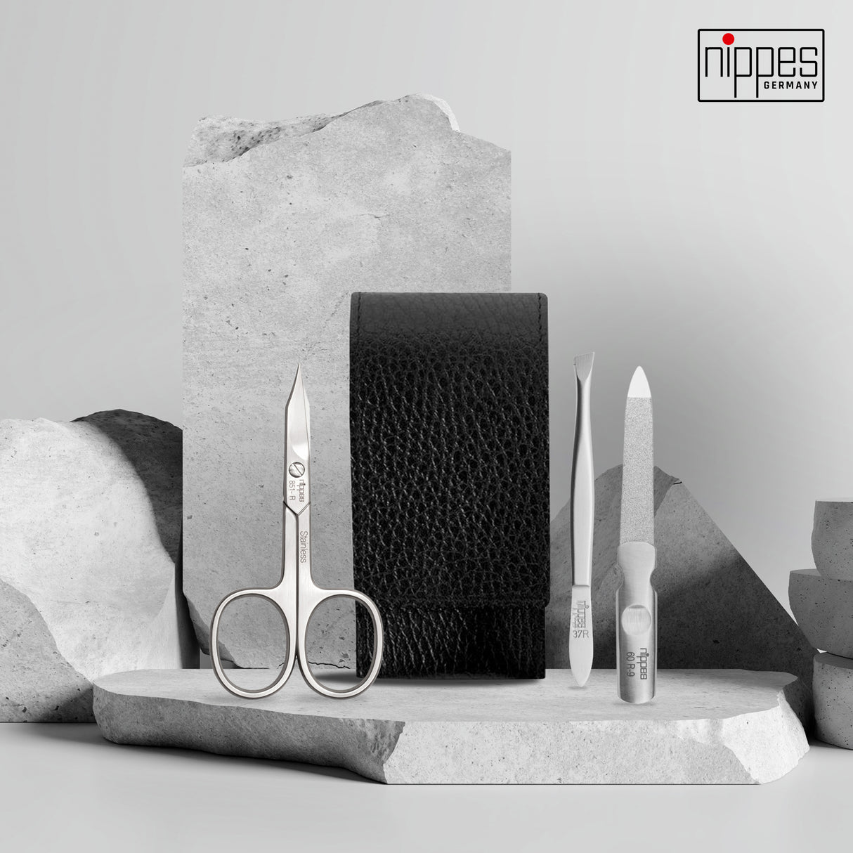 Nippes manikyrsett Leone - 3 deler