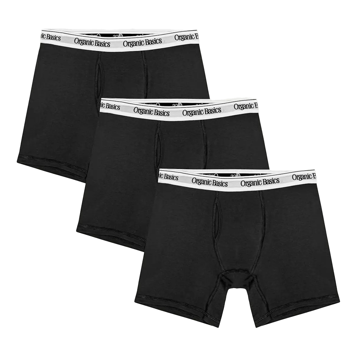 Organic Basics Easy Boxer Briefs 3-pakning