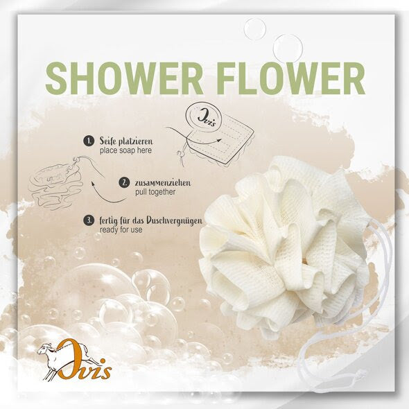 Ovis Shower Flower Bubble Bag - dusjnett