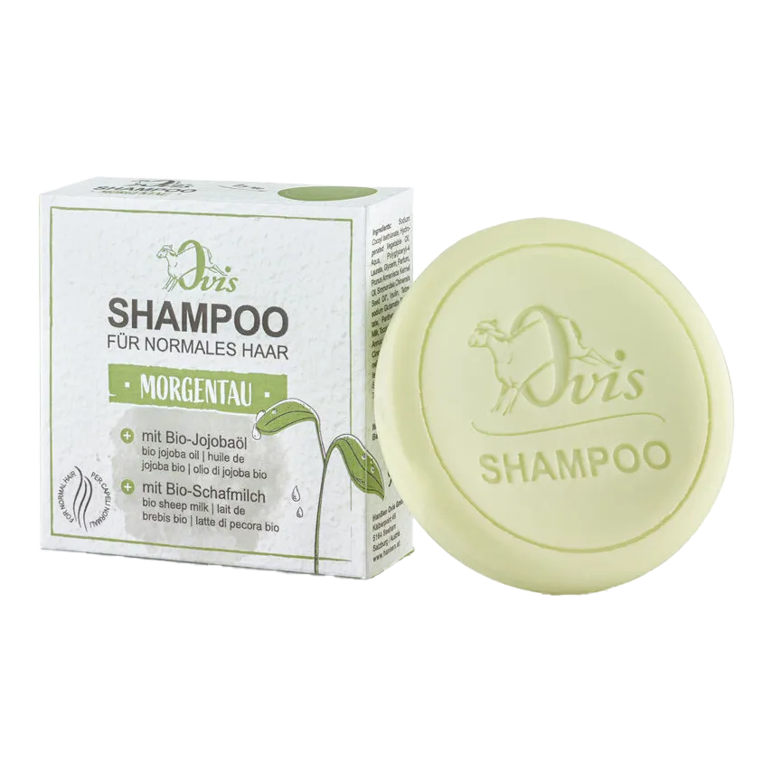 Ovis sjampo i fast form ny versjon Morgendugg