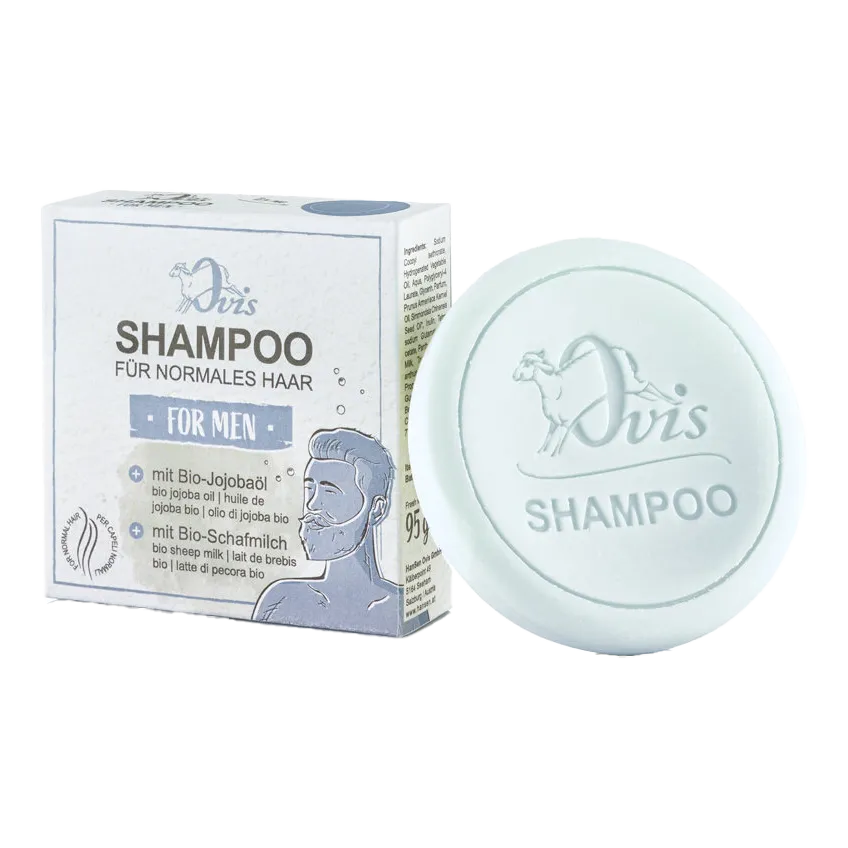 Ovis sjampo i fast form ny versjon Herre