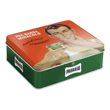 Proraso gavesett med barberprodukter Eukalyptus og mentol