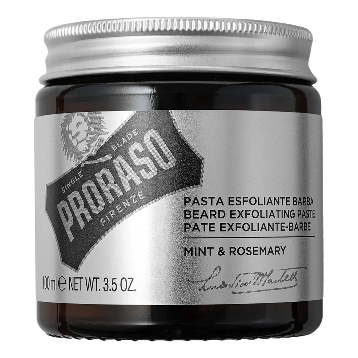 Proraso skjeggskrubb - Mint og rosmarin