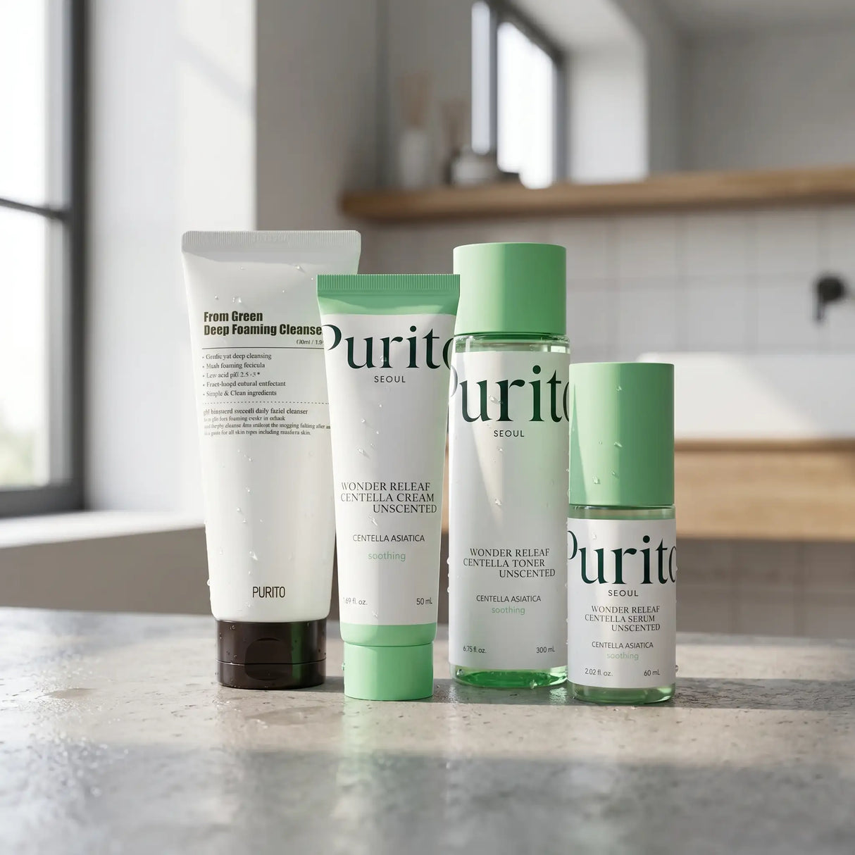Purito hudpleiepakke - Sensitiv