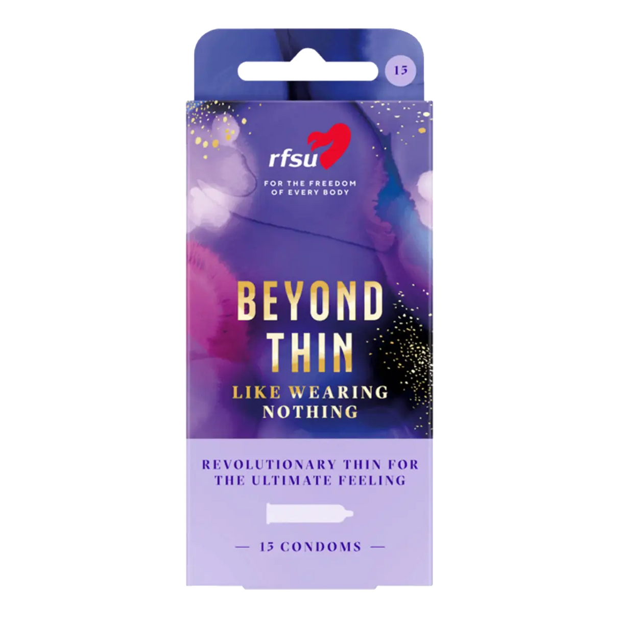RFSU kondomer Beyond Thin 15-pakning