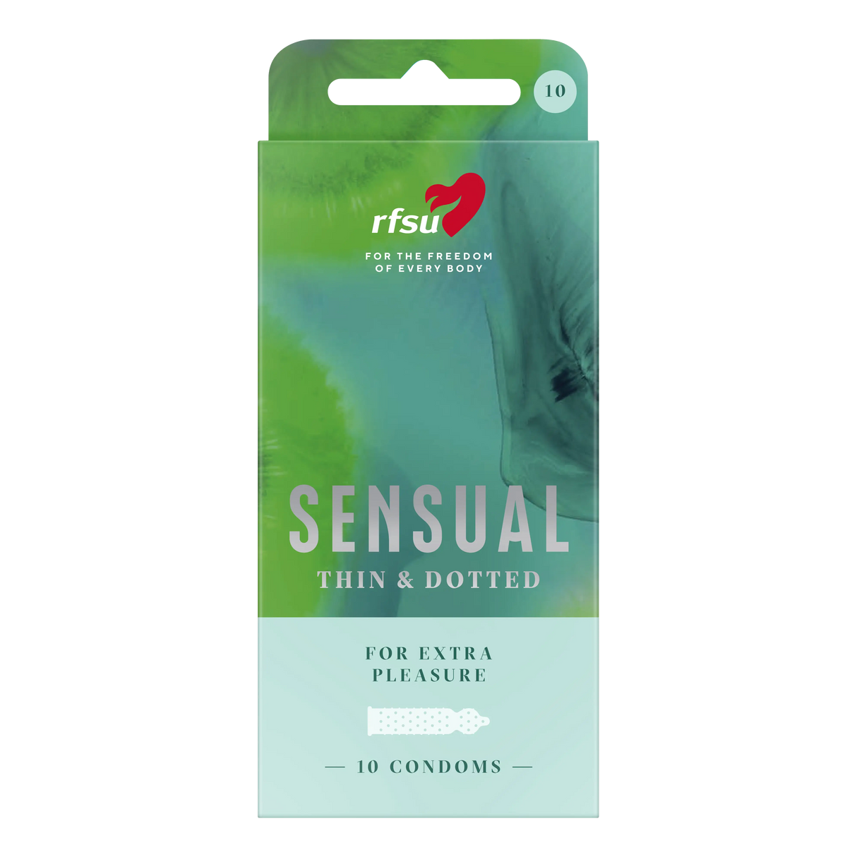 RFSU kondomer Sensual 10-pakning