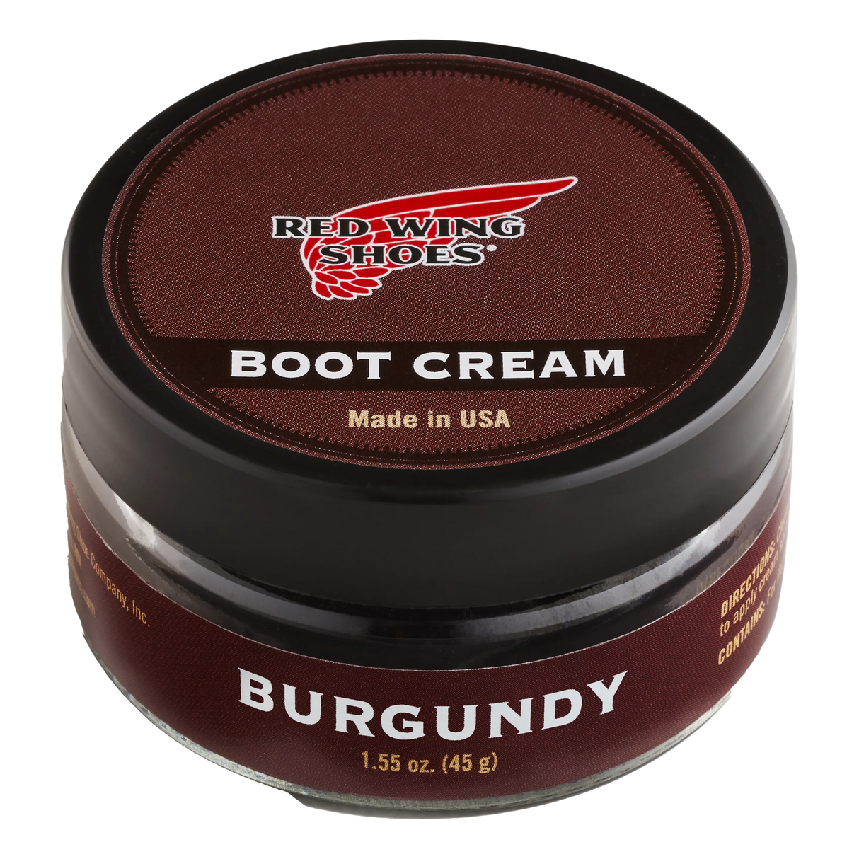 Red Wing Boot Cream Burgunder