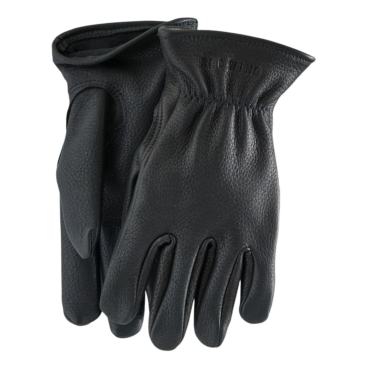 Red Wing Lined Buckskin skinnhansker - Sort