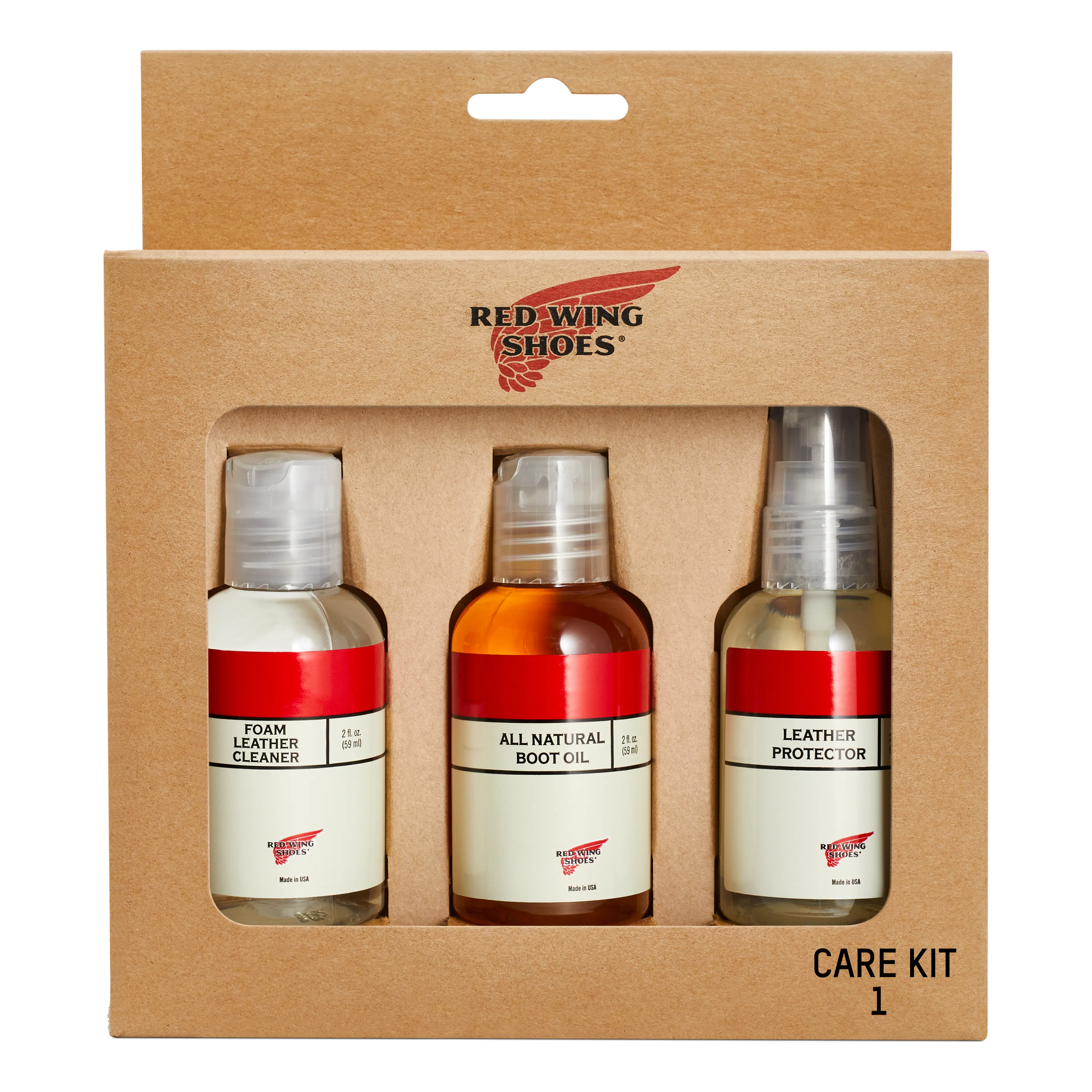 Red Wing Mini Care Kit - Oiled Tanned Leather 