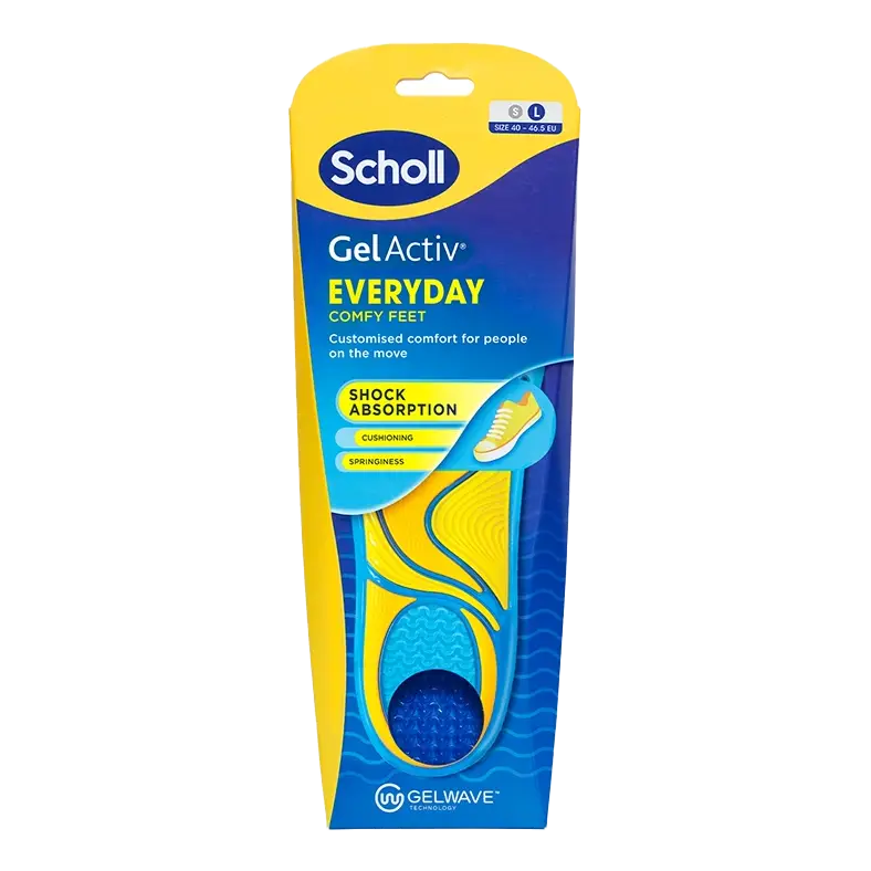 Scholl GelActiv Everyday innleggssåler L (40-46.5)
