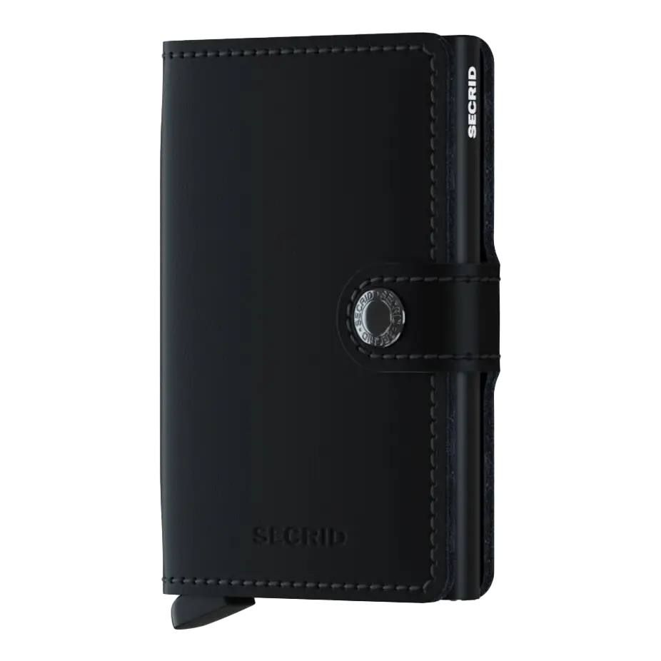 Secrid Miniwallet lommebok med kortholder Sort