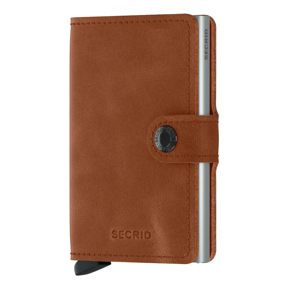 Secrid Miniwallet lommebok med kortholder Lysebrun