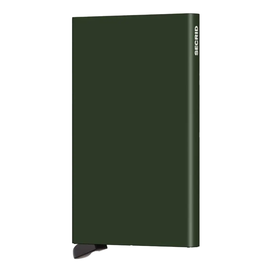 Secrid kortholder - Aluminium Grønn