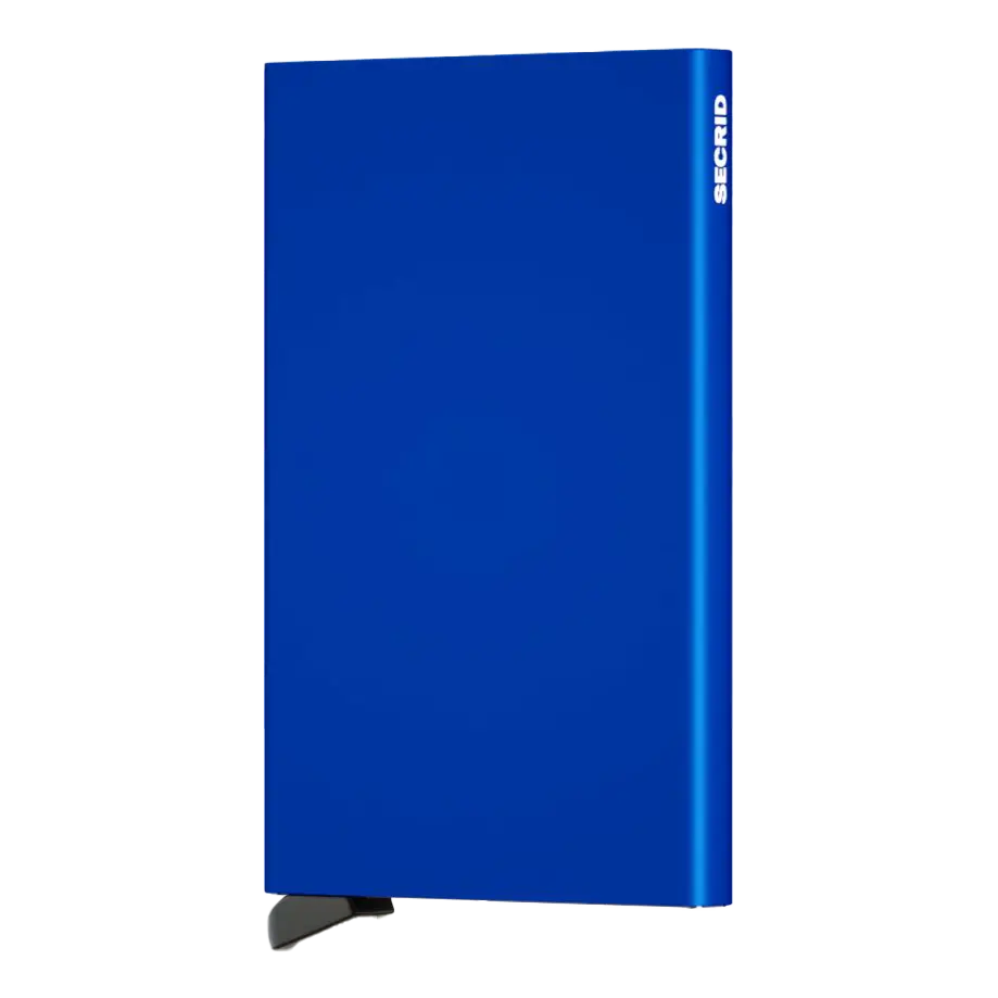 Secrid kortholder - Aluminium Blå