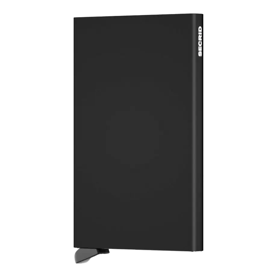 Secrid kortholder - Aluminium Sort
