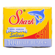 Shark Super Stainless barberblader til shavette - 100-pakning