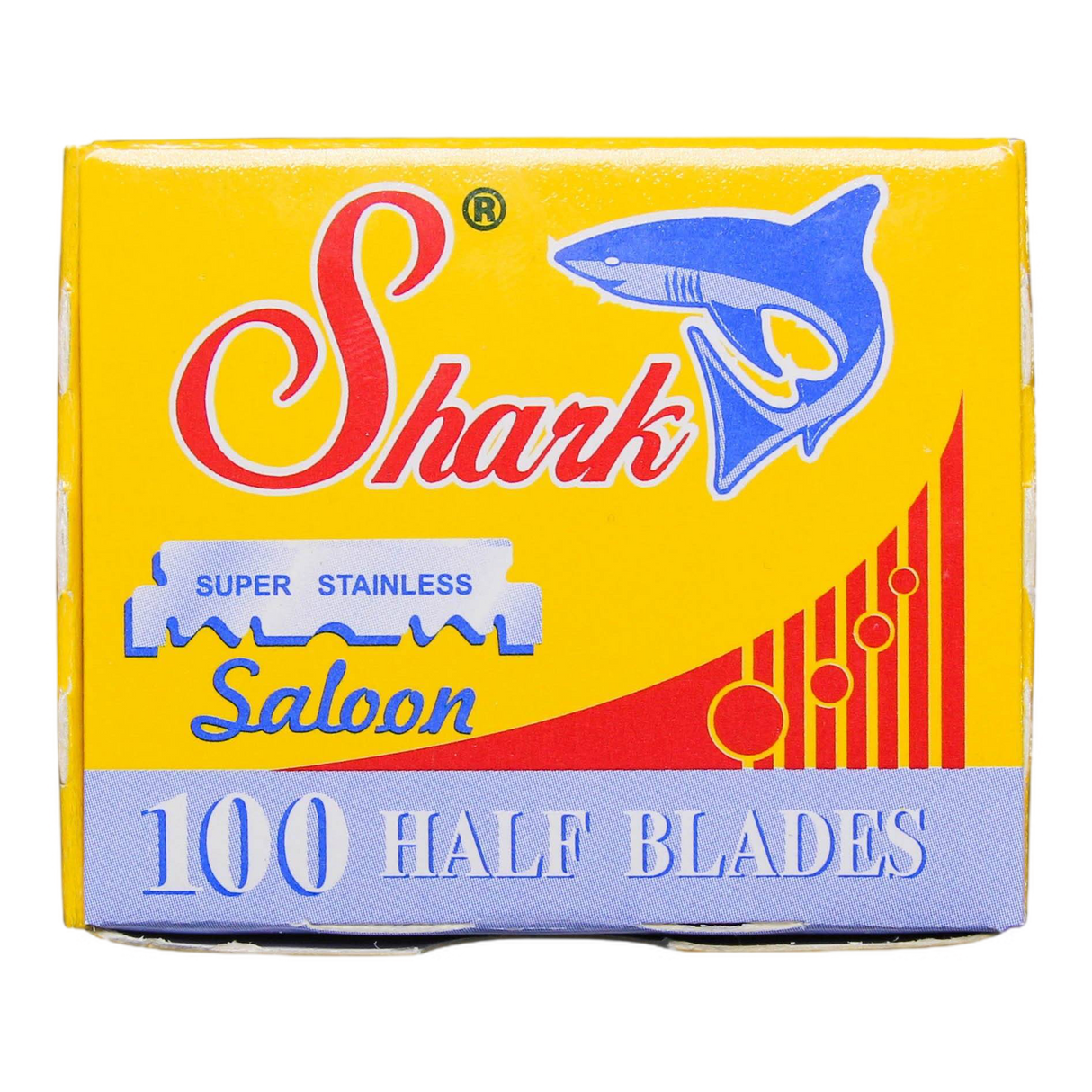 Shark Super Stainless barberblader til shavette - 100-pakning