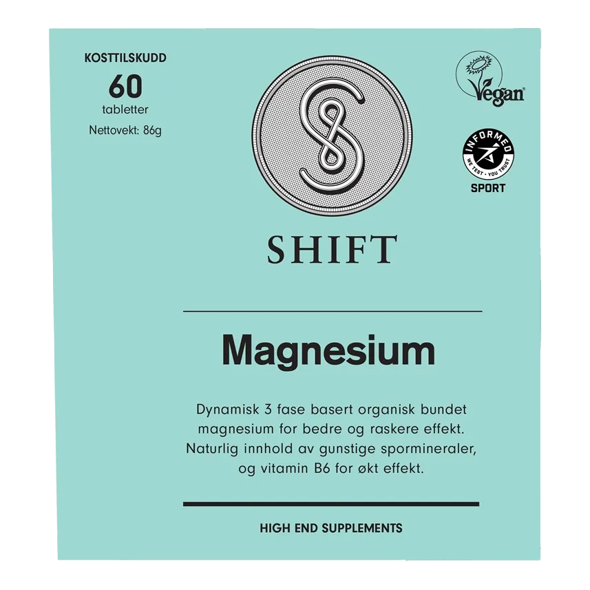 Shift Magnesium 60 Tabletter
