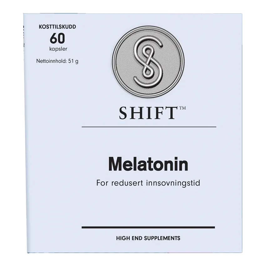 SHIFT Melatonin 60 kapsler