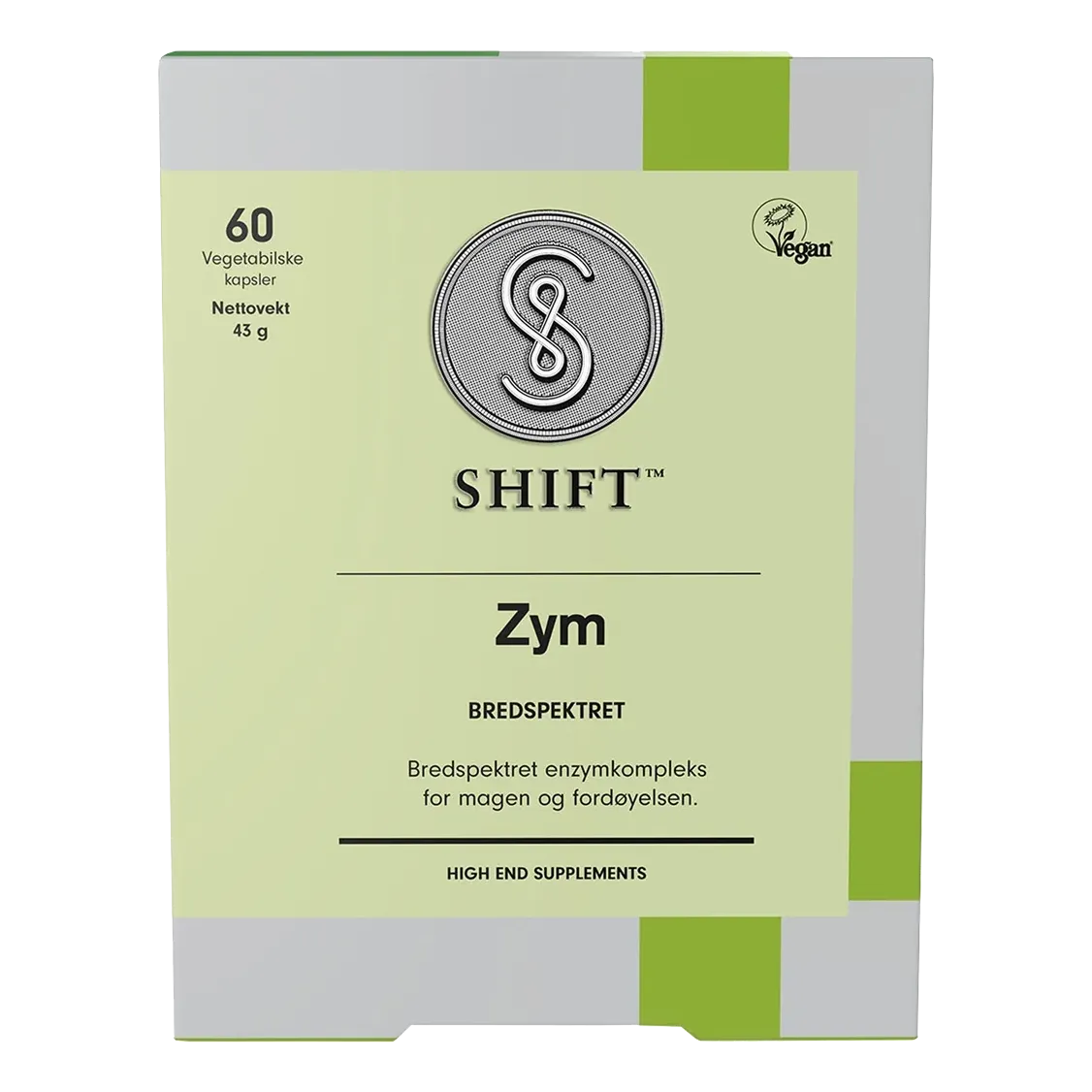 Shift Zym Bredspektret 60 Kapsler