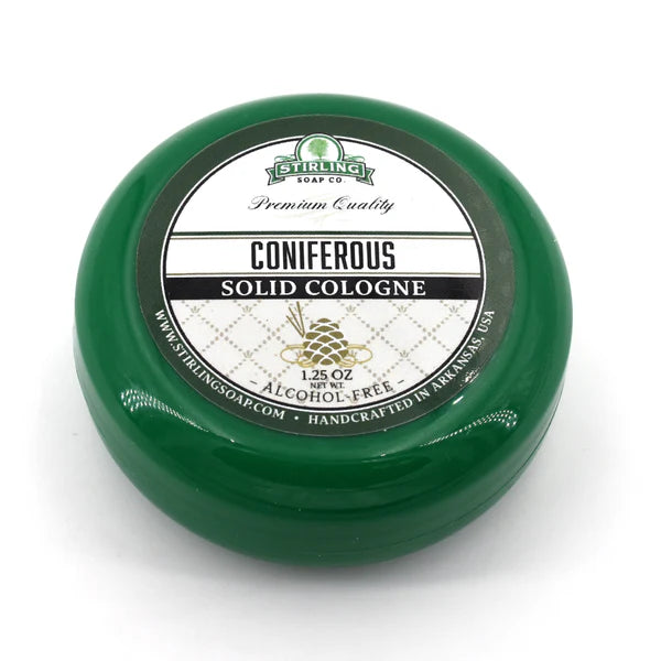 Stirling Soap Co. Solid Cologne - Coniferous