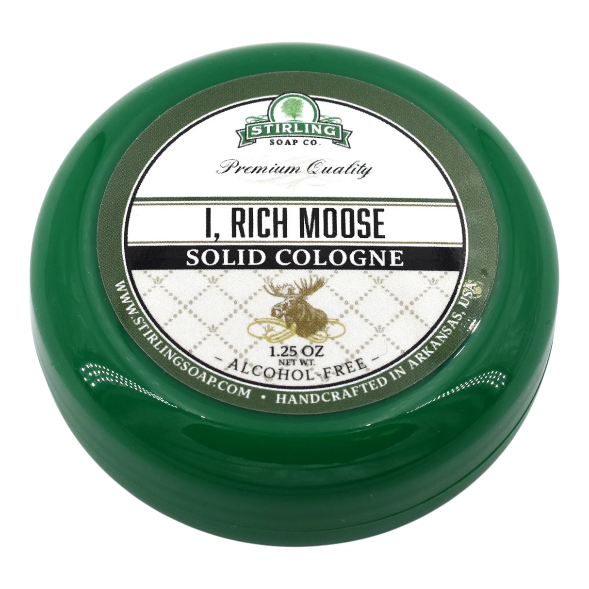 Stirling Soap Co. Solid Cologne - I, Rich Moose