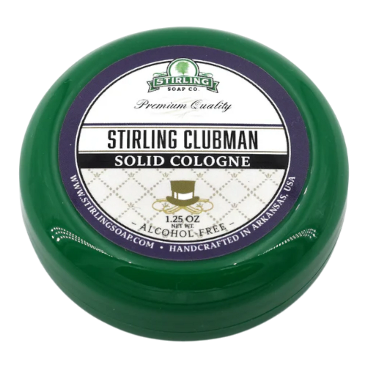 Stirling Soap Co. Solid Cologne - Stirling Clubman