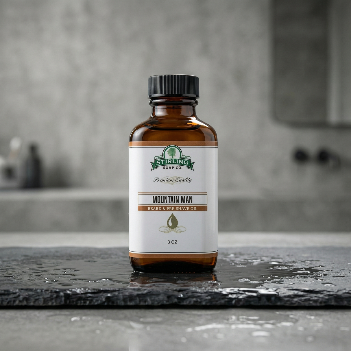 Stirling Soap Co. barber- og skjeggolje