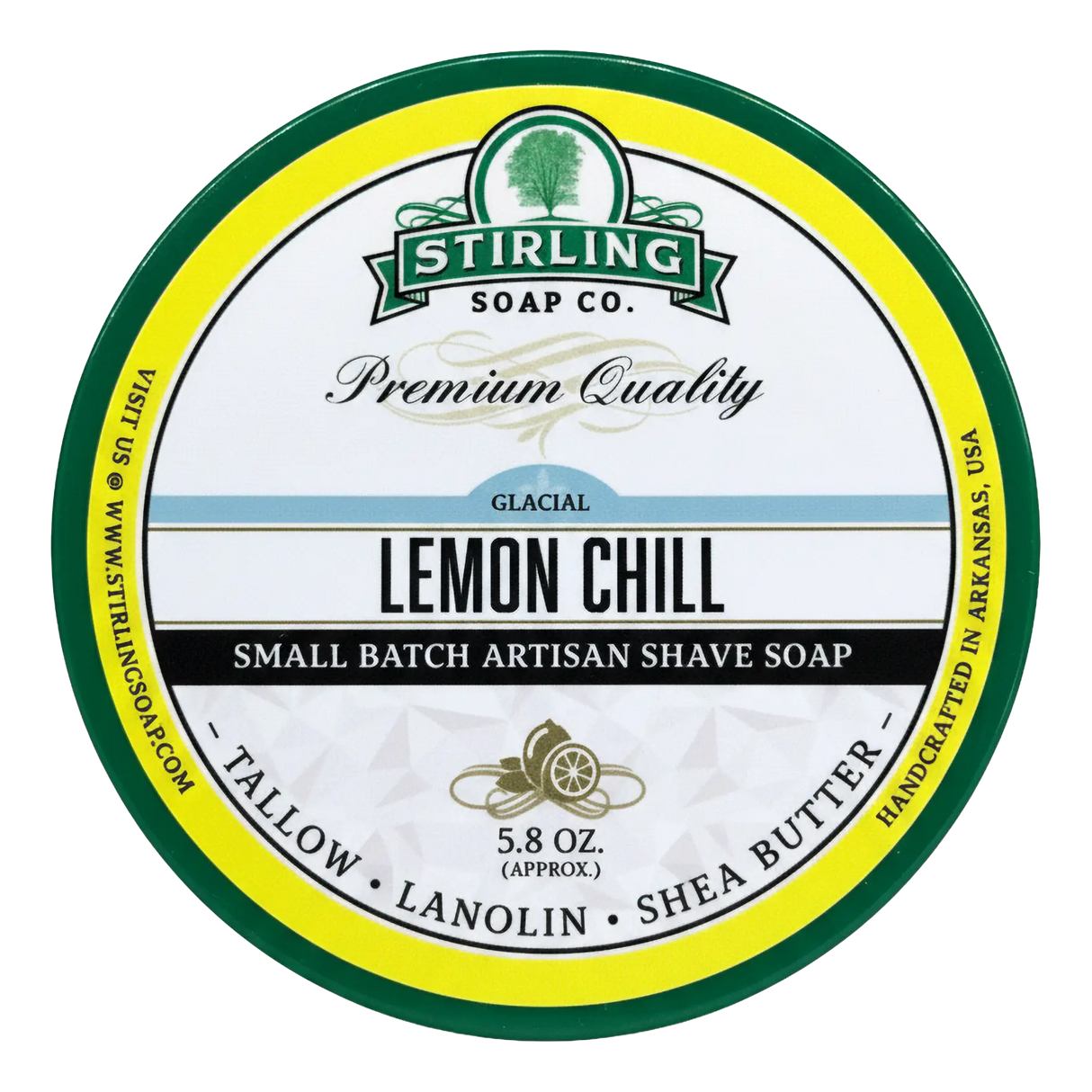 Stirling Soap Co. barbersåpe i skål