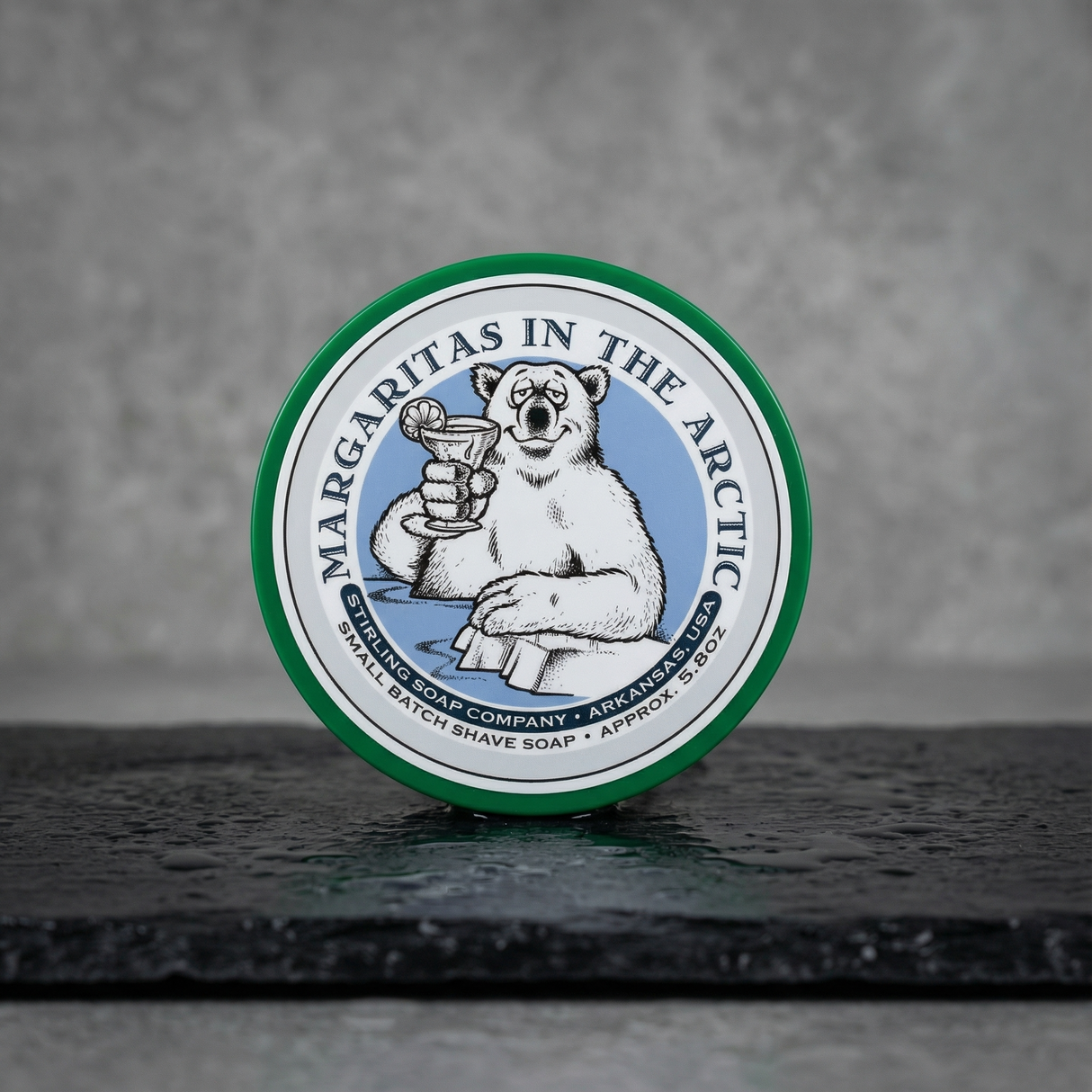 Stirling Soap Co. barbersåpe i skål