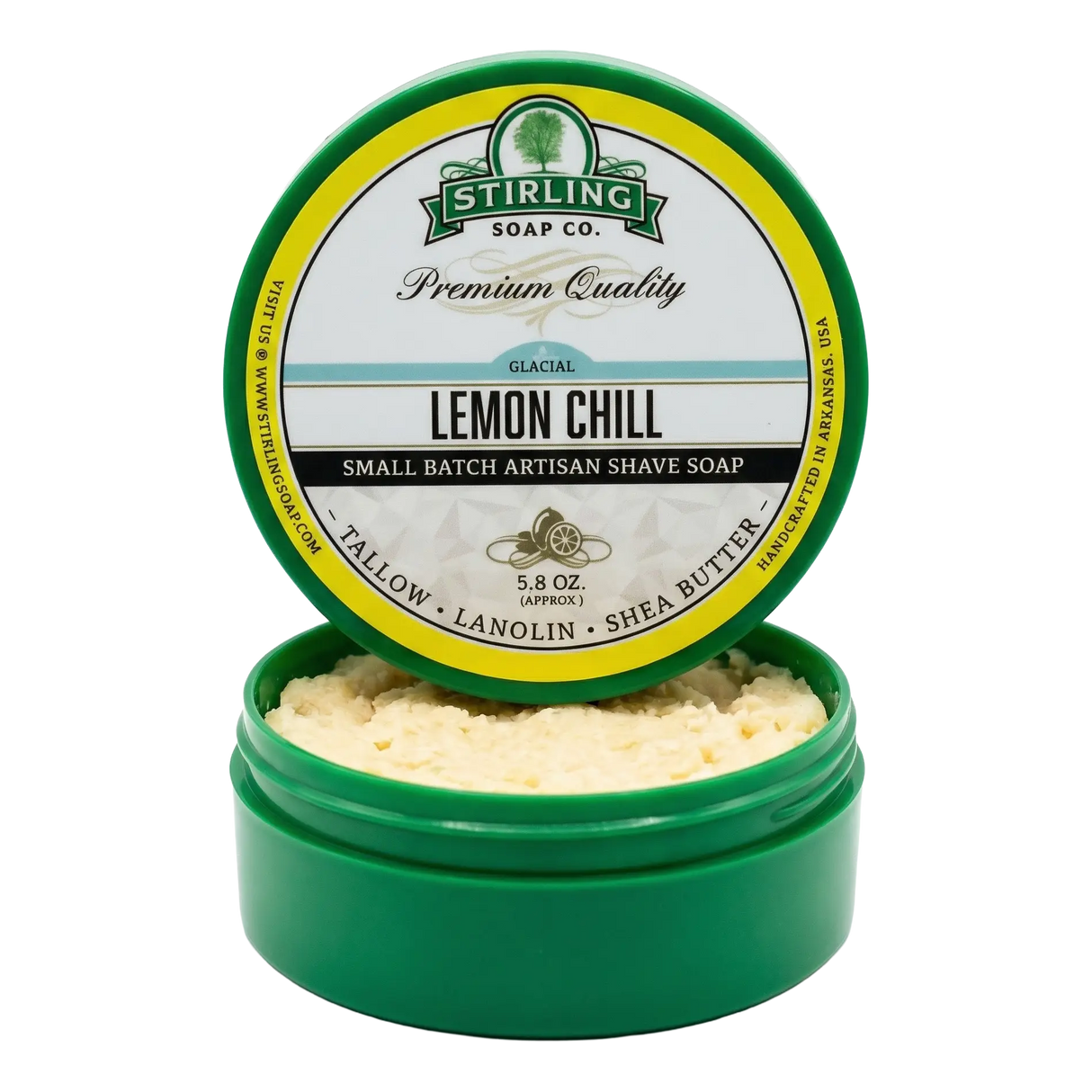 Stirling Soap Co. barbersåpe i skål