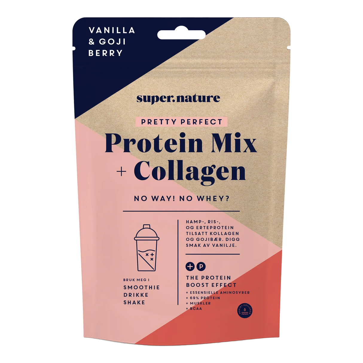 Supernature Pretty Perfect Protein Mix + Collagen