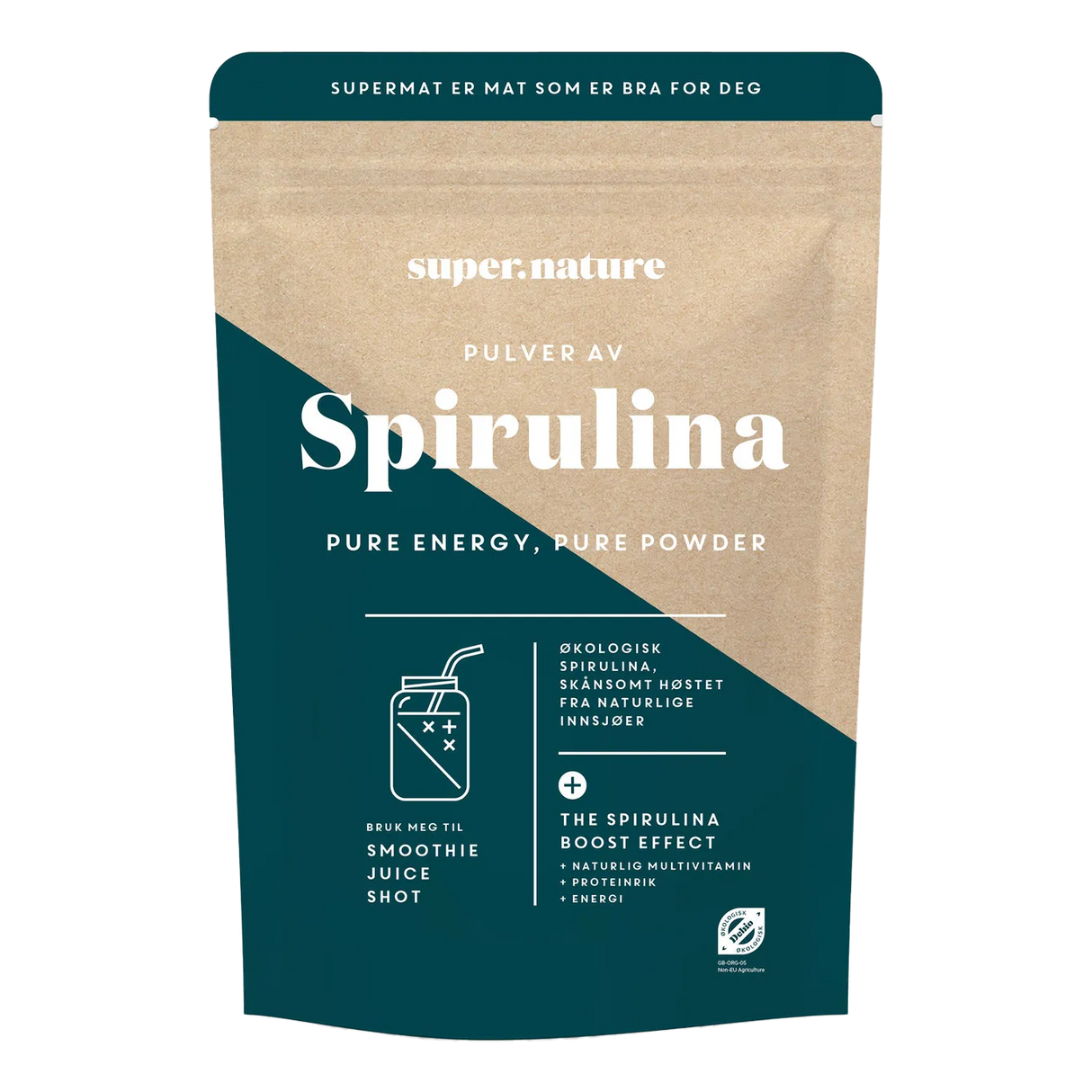 Supernature Spirulina pulver