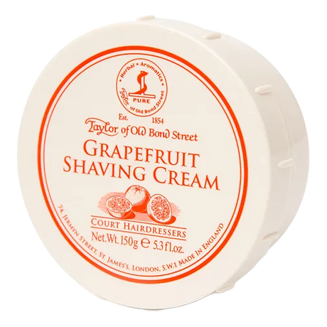 Taylor of Old Bond Street barberkrem i skål - Grapefrukt