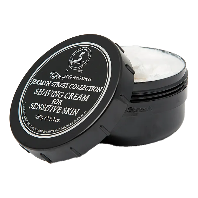 Taylor of Old Bond Street barberkrem i skål - Jermyn St. Sensitive Skin