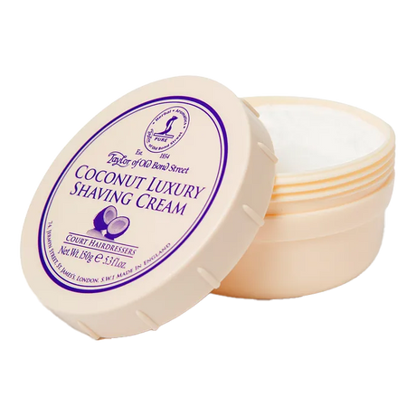 Taylor of Old Bond Street barberkrem i skål - Kokosnøtt