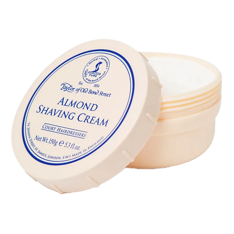 Taylor of Old Bond Street barberkrem i skål - Mandel