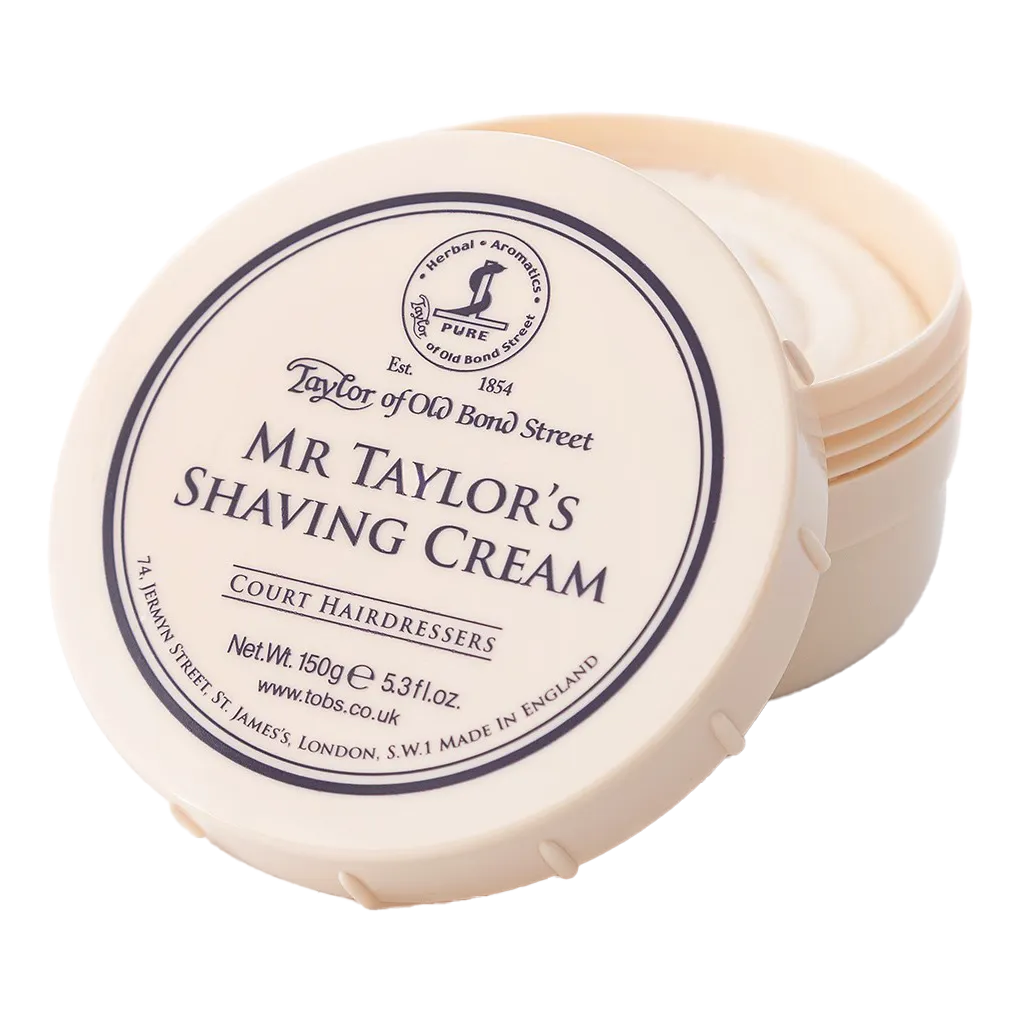 Taylor of Old Bond Street barberkrem i skål - Mr. Taylor