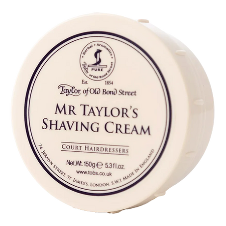 Taylor of Old Bond Street barberkrem i skål - Mr. Taylor