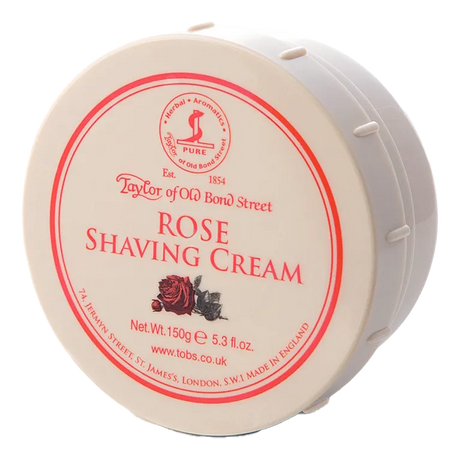 Taylor of Old Bond Street barberkrem i skål - Rose