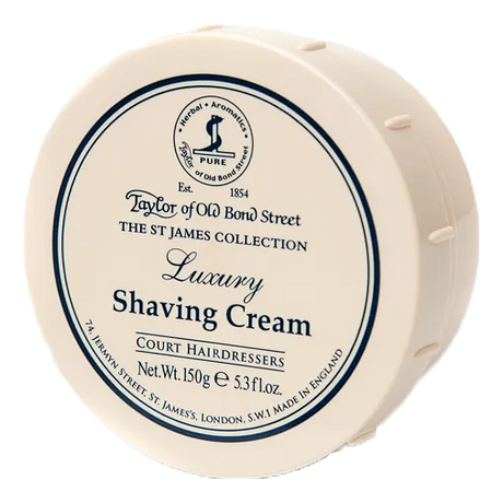 Taylor of Old Bond Street barberkrem i skål - St. James
