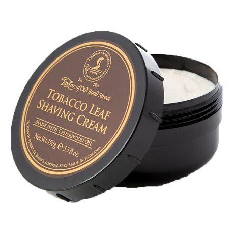 Taylor of Old Bond Street barberkrem i skål - Tobacco Leaf