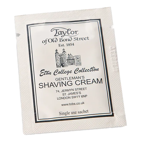 Taylor of Old Bond Street barberkrem vareprøve Eton College