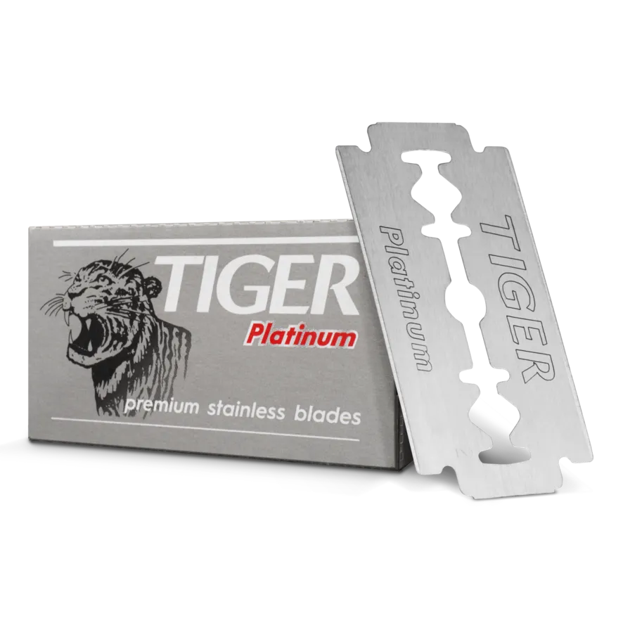 Tiger Platinum barberblader 5-pakning 