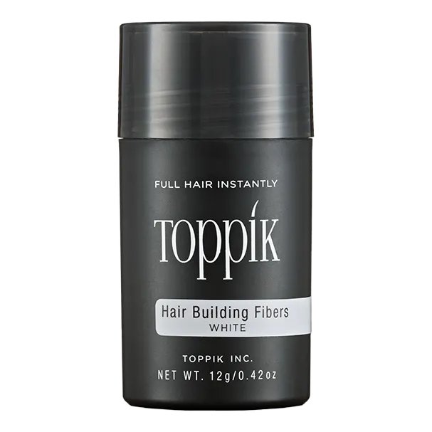 Toppik Hårfiber Hvit 12 g
