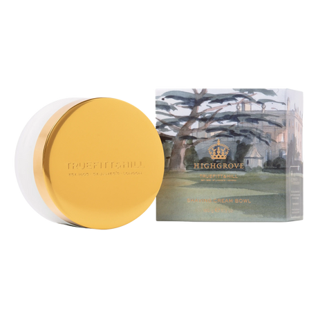 Truefitt & Hill Luxury barberkrem i glasskrukke - Highgrove